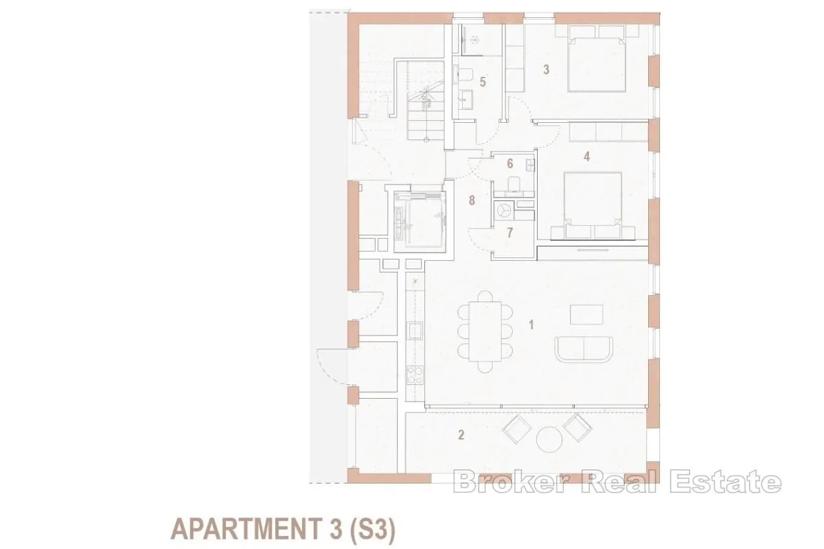 komforan dvosoban apartman na odličnoj lokaciji - slika 20