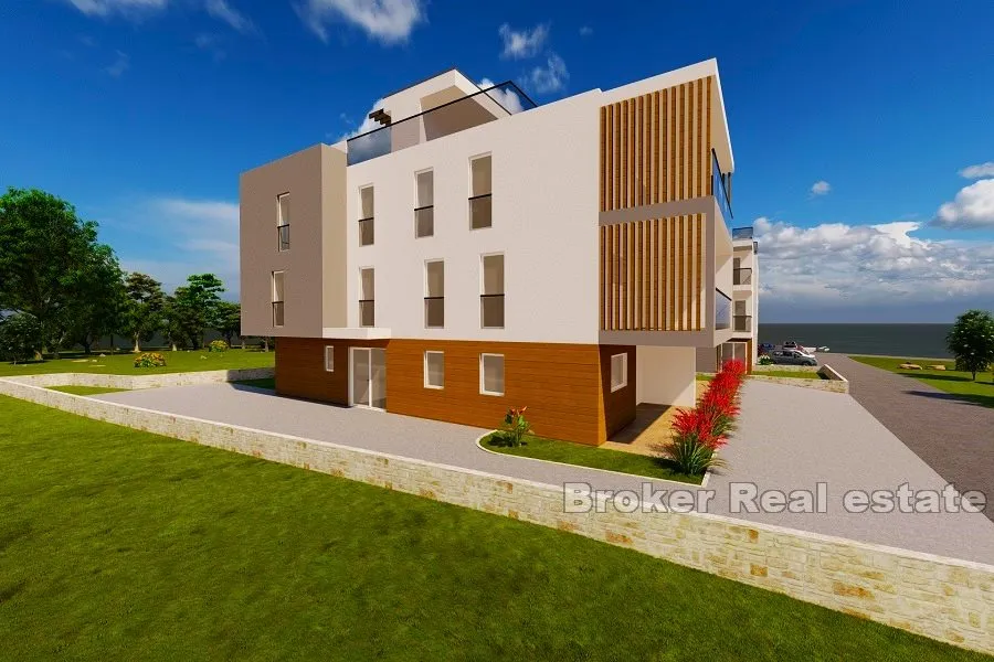 luksuzni novoizgrađeni apartmani uz more - slika 4