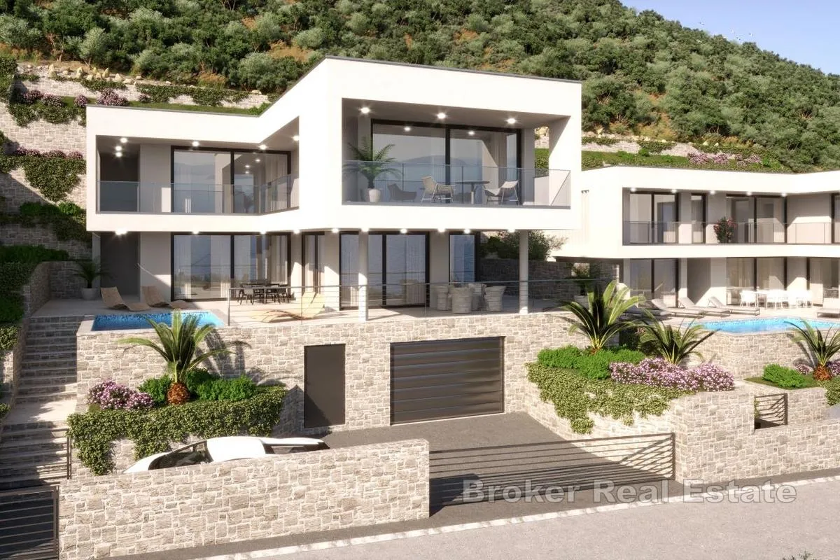 moderna vila s bazenom i spektakularnim pogledom na pučinu - slika 2
