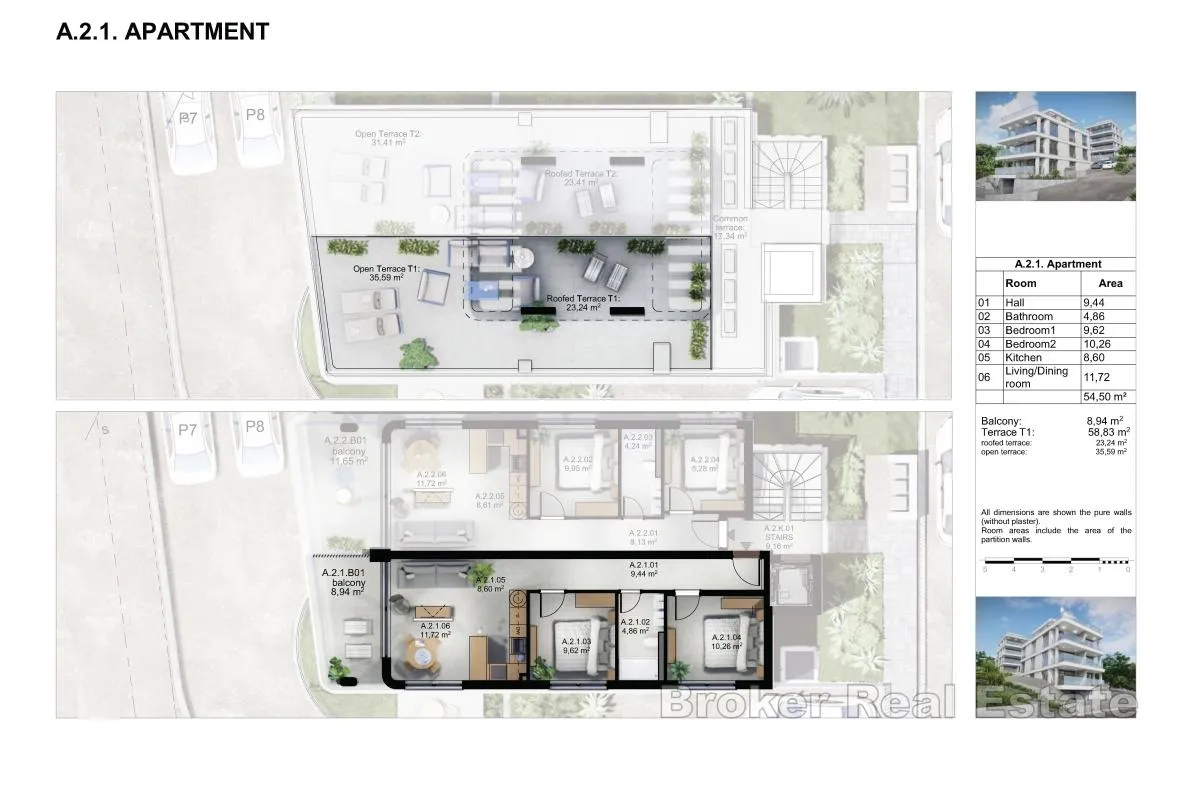 luksuzan dvosoban penthouse s krovnom terasom - slika 14