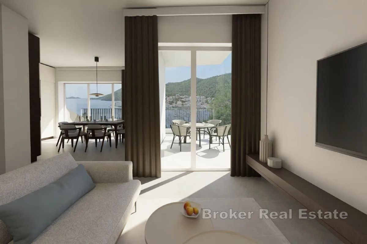 apartmanska kuća u drugom redu od mora - slika 5