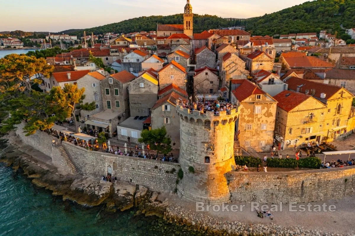 kamena kuća u srcu stare jezgre grada korčule - slika 6