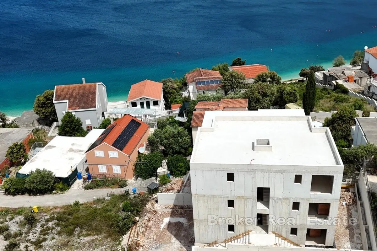 Dvosobni stan sa impresivnim pogledom na more - Rogoznica