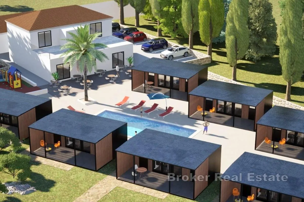 luksuzni glamping resort u prvom redu uz more - slika 3