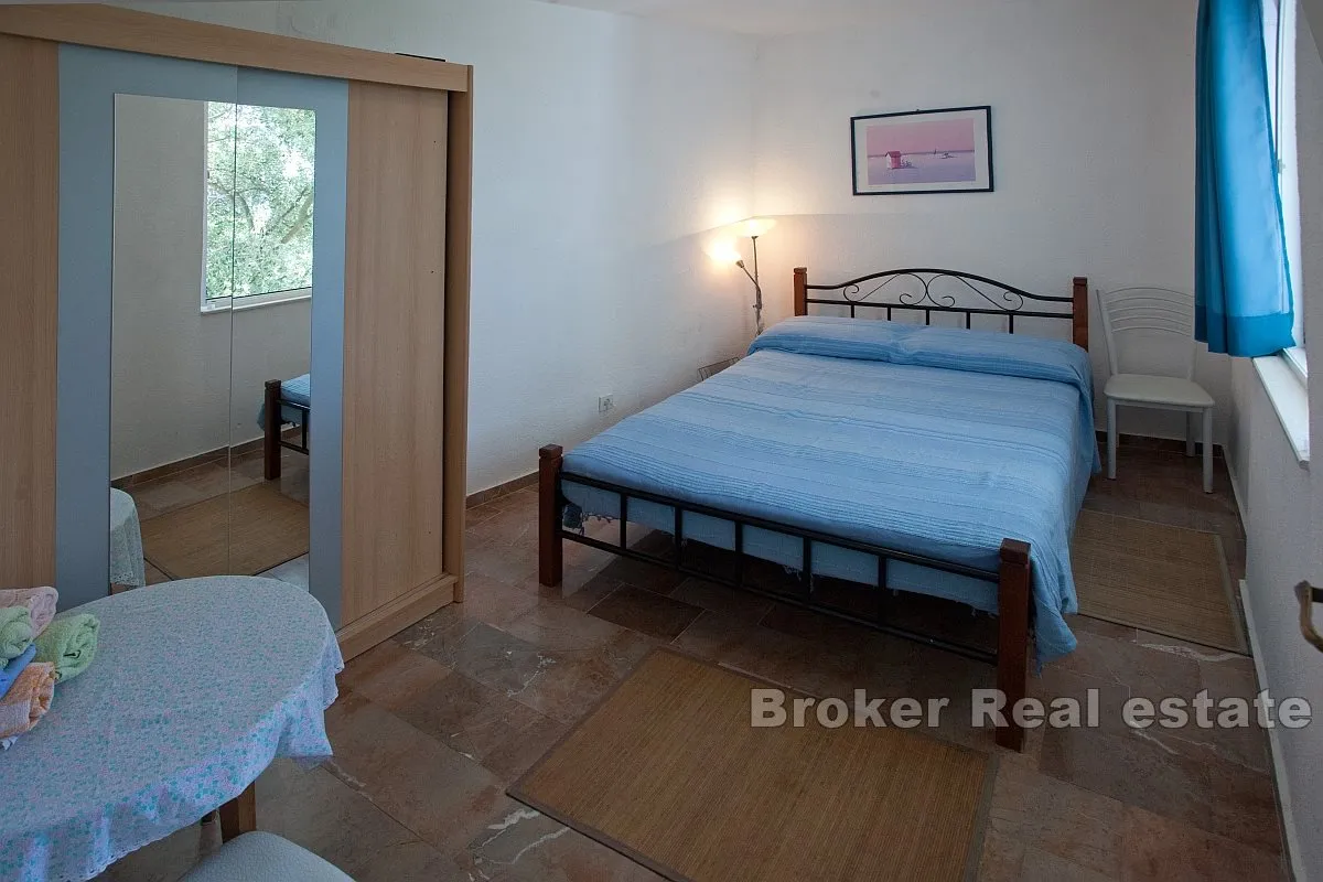 apartmanska kuća drugi red od mora s otvorenim pogledom na more - slika 8