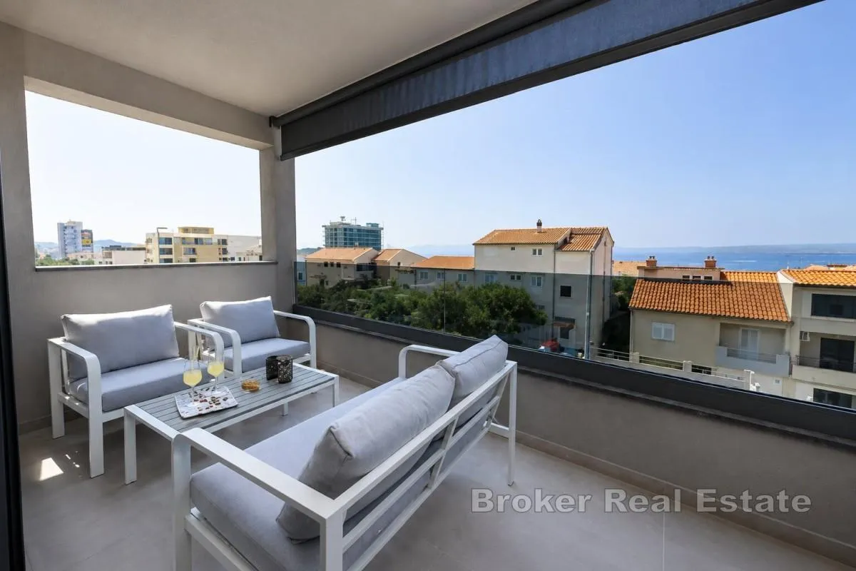 moderni apartman s dvije spavaće sobe i pogledom na more - slika 5