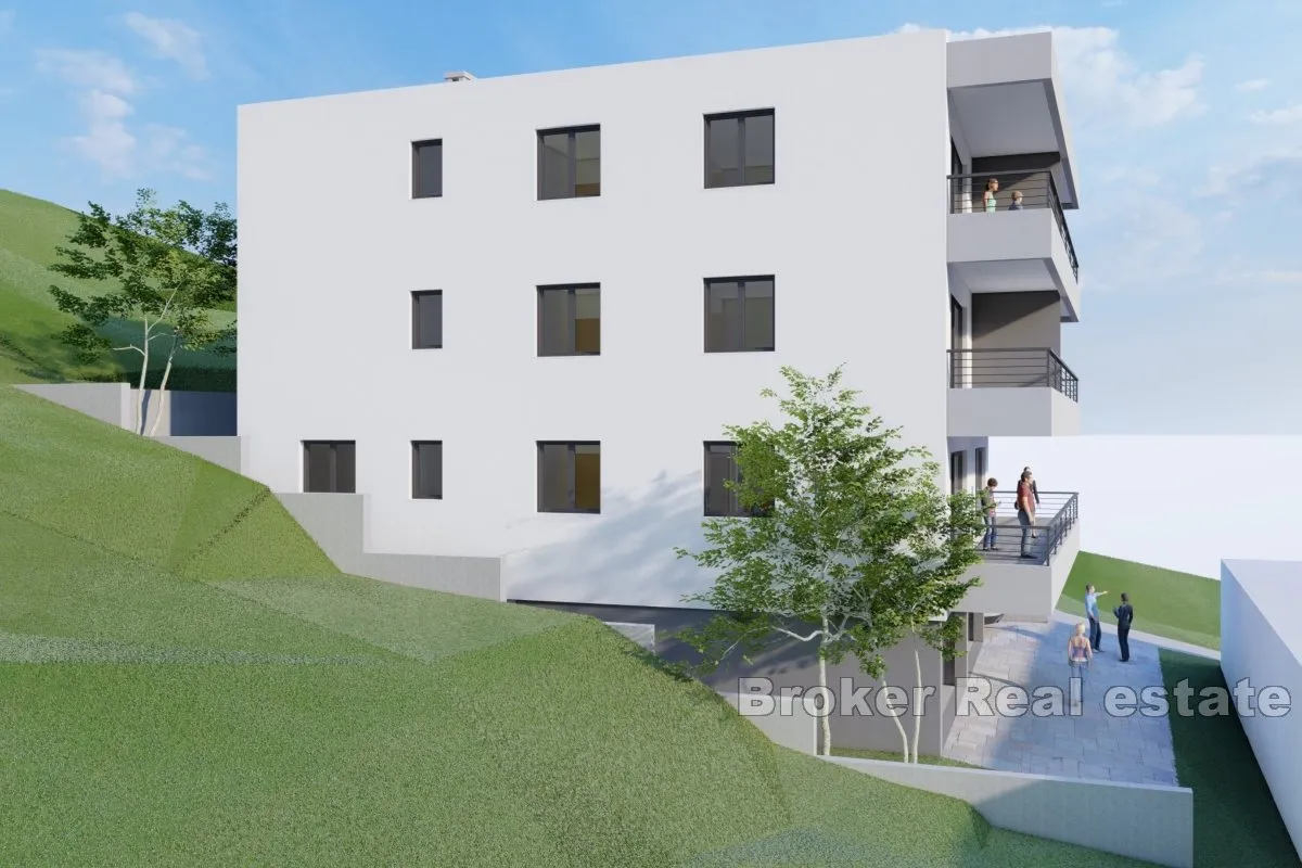 apartman s pogledom na more u novogradnji - slika 5