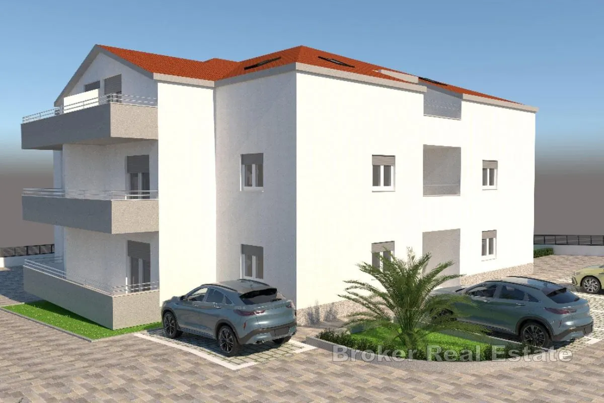 moderan apartman u novogradnji s pogledom na more - slika 6