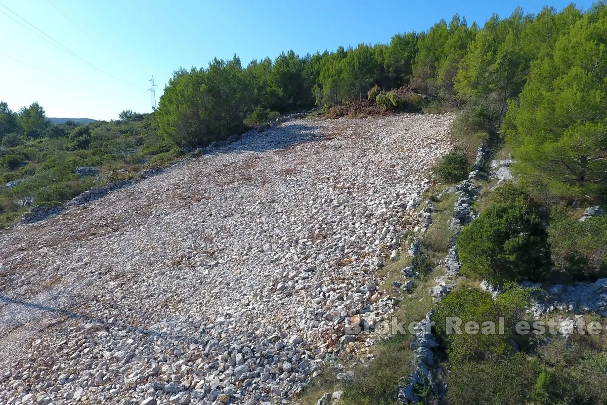 prostrano zemljište sa panoramskim pogledom na more - slika 2