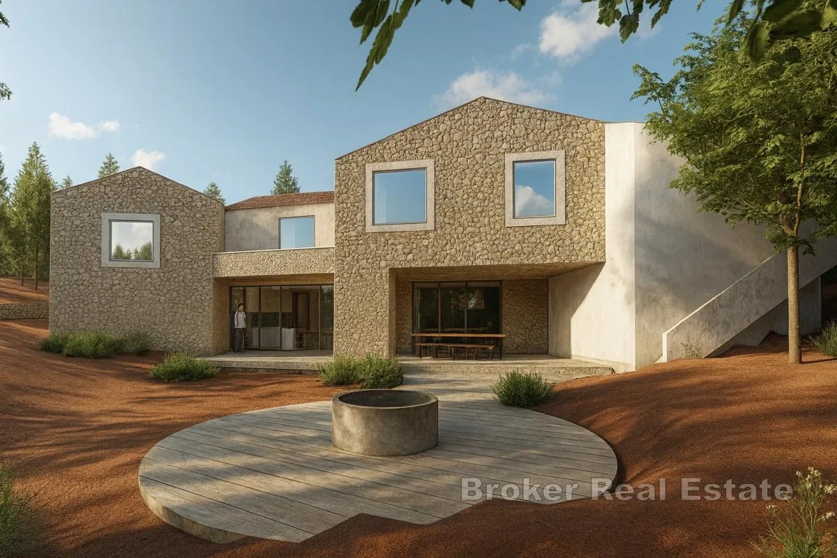 Vila s bazenom u srcu prirode - Krk