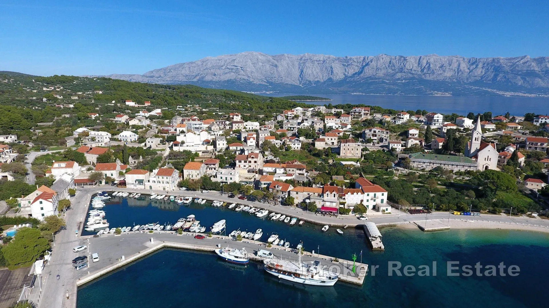 čarobna kamena kuća s bazenom i pogledom na more - slika 18
