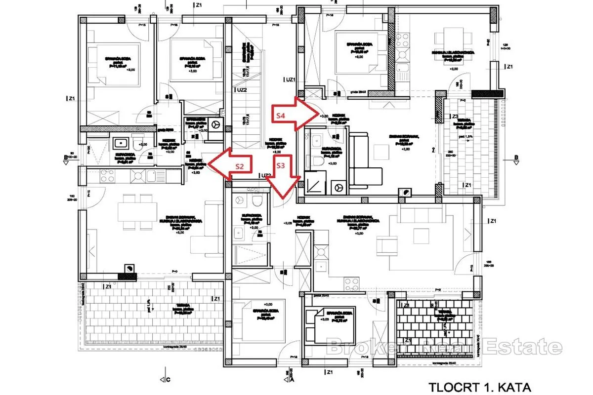 moderan apartman s krovnom terasom - slika 8