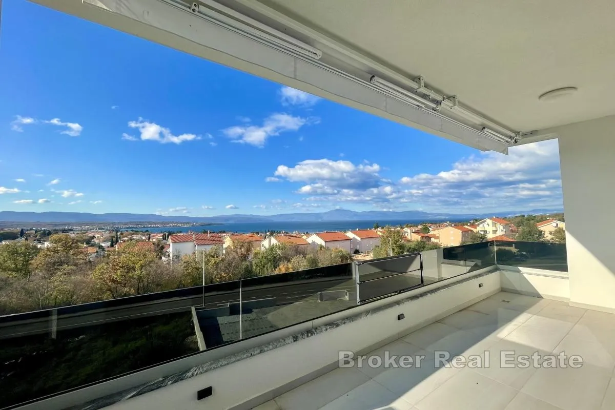 Apartman s pogledom na more - Krk