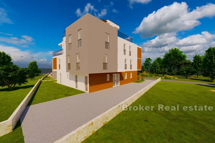 luksuzni novoizgrađeni apartmani uz more - slika 5
