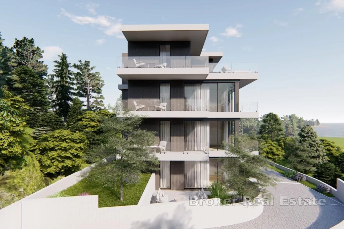 moderan dvosoban apartman u blizini mora - slika 2