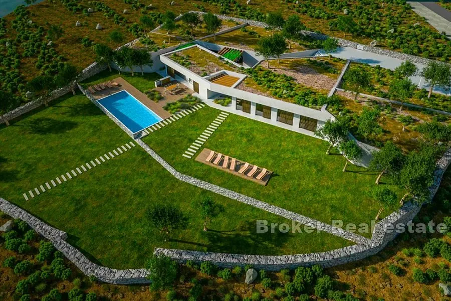 Građevinsko zemljište s pogledom na more - Pag