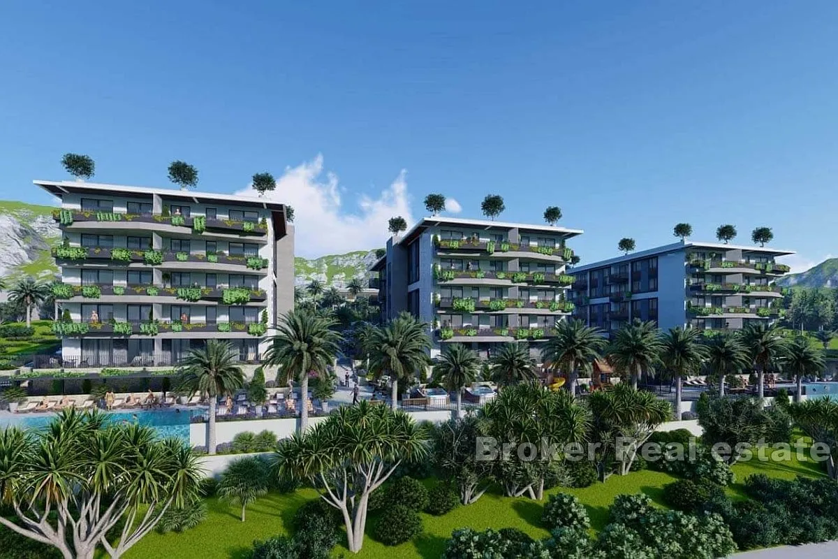Apartmani u novogradnji s prekrasnim pogledom i blizinom mora - Makarska
