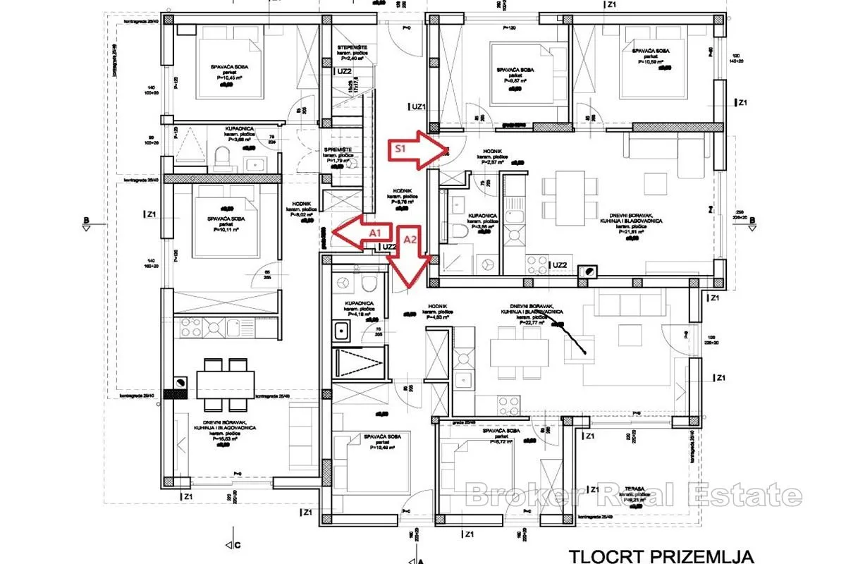 moderan apartman s krovnom terasom - slika 7