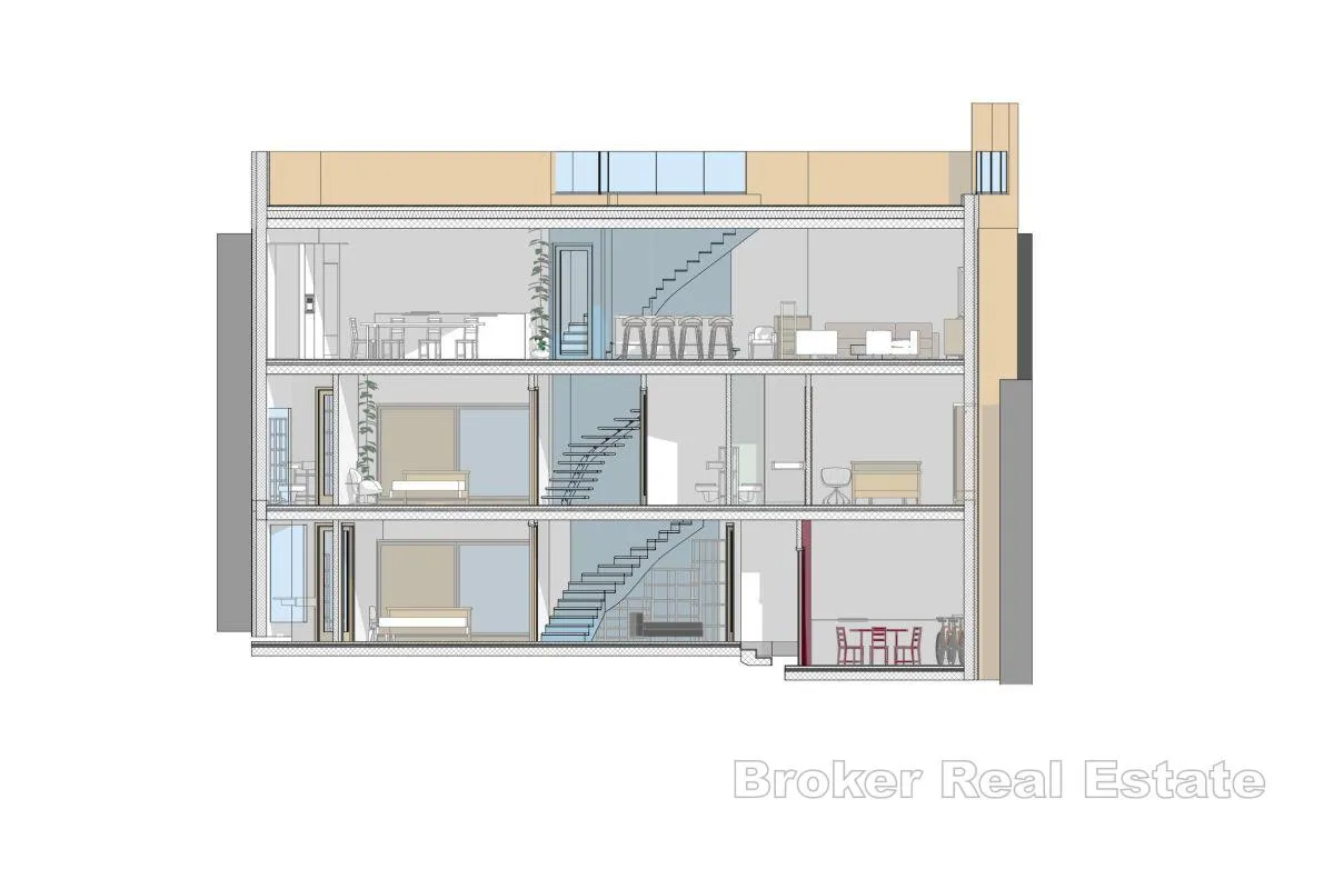 dalmatinska kamena kuća za renovaciju s projektom - slika 6