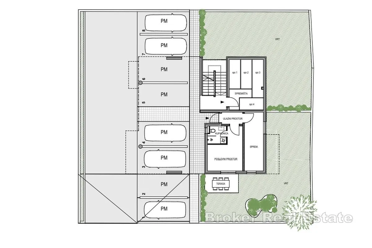 penthouse s otvorenim pogledom na more - slika 7