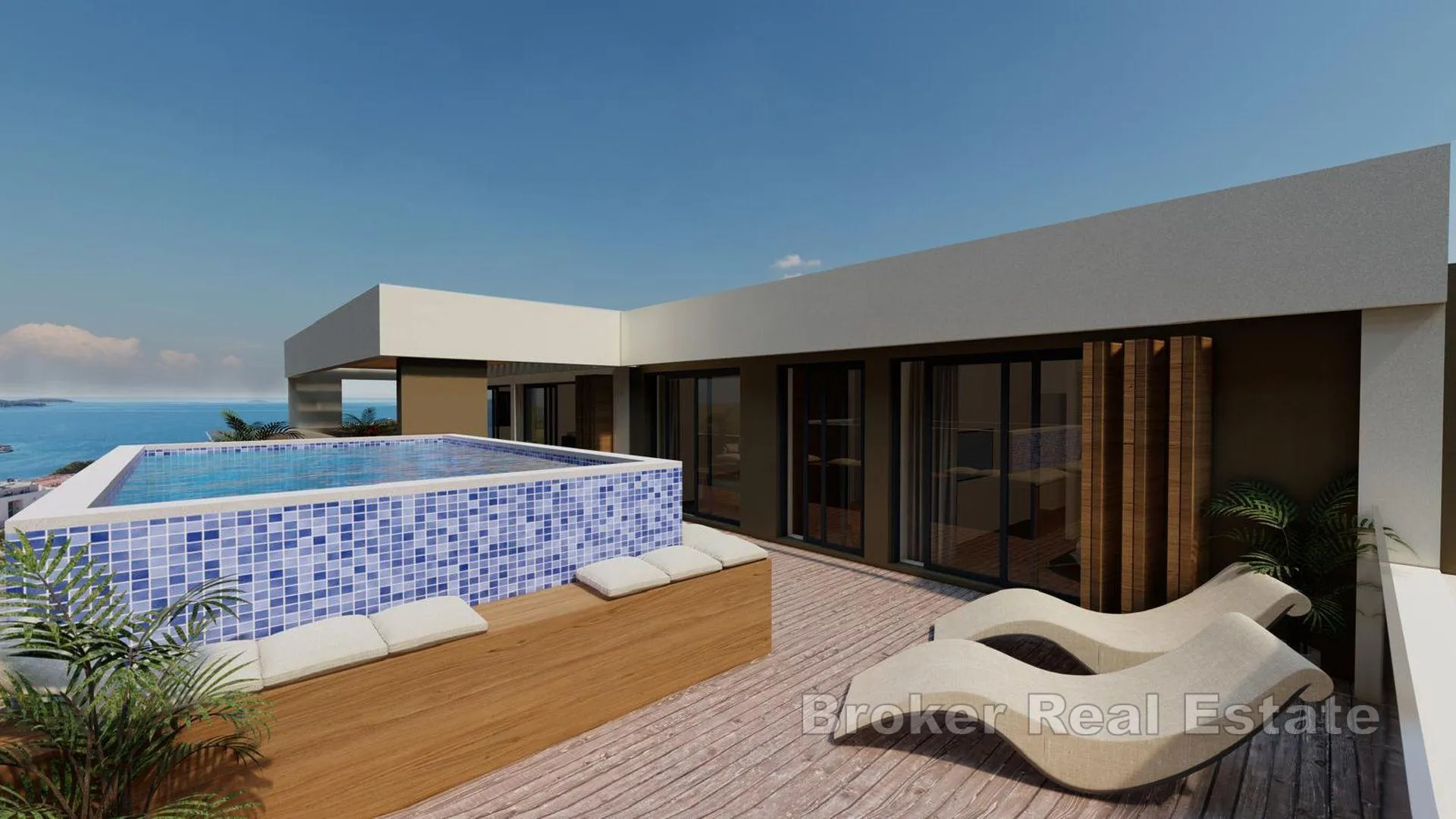 luksuzni penthouse s pogledom na more - slika 4