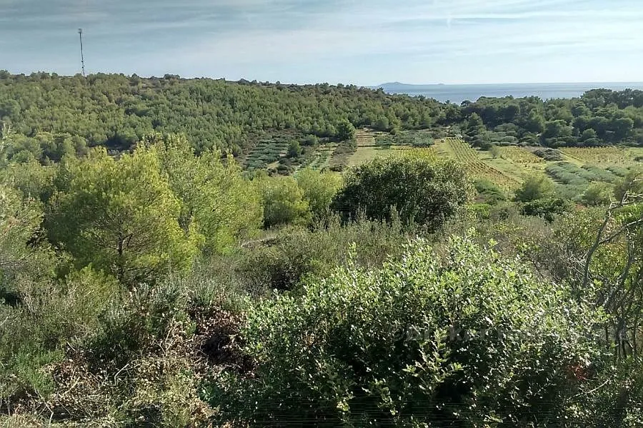 građevinsko zemljište s pogledom na more - slika 1