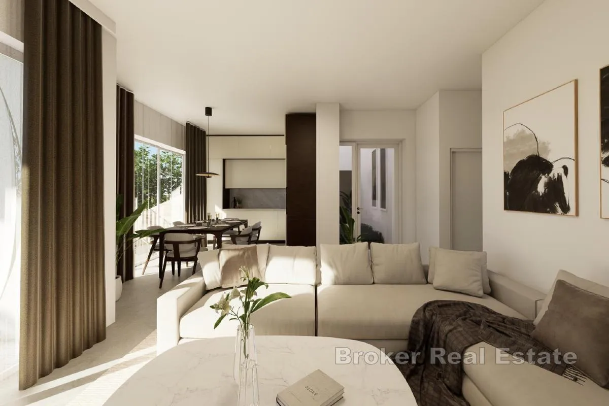 apartmanska kuća u drugom redu od mora - slika 4