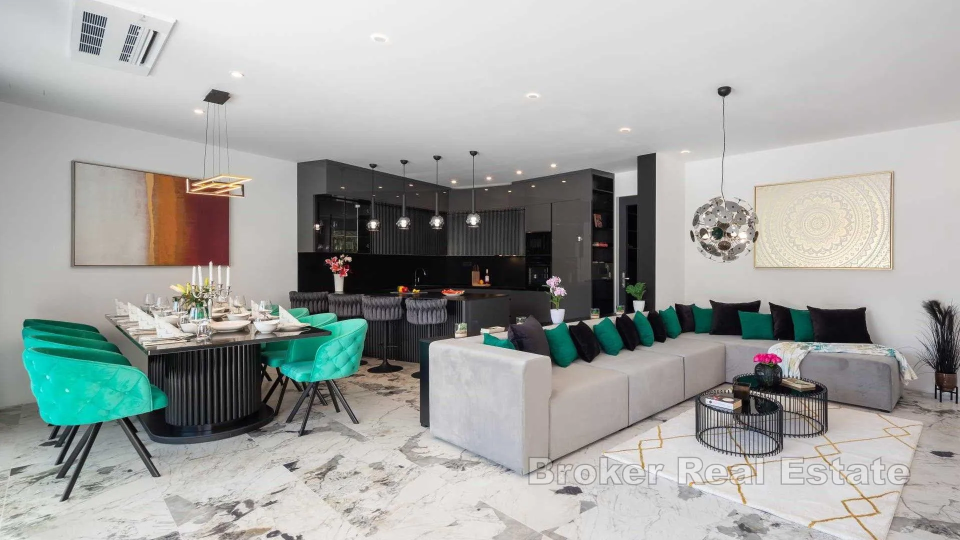 novoizgrađena moderna vila s bazenom u prvom redu do mora - slika 9