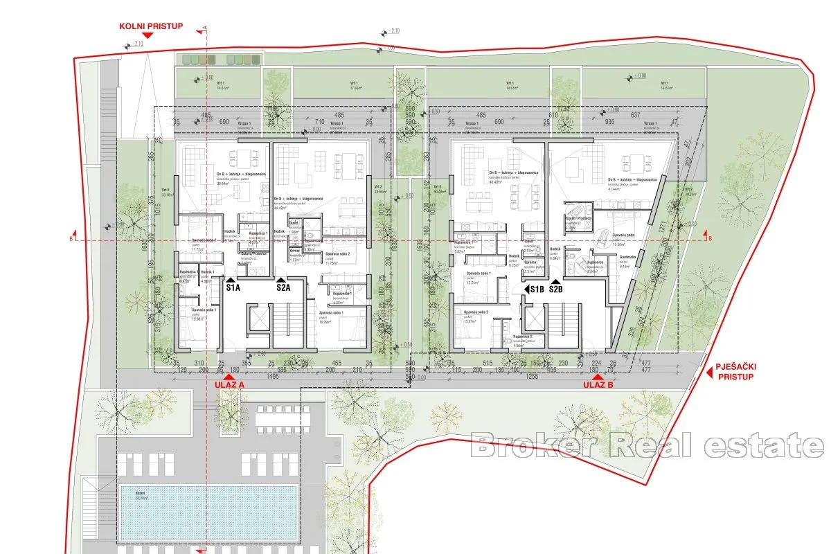 moderni apartmani u prvom redu do mora - slika 10