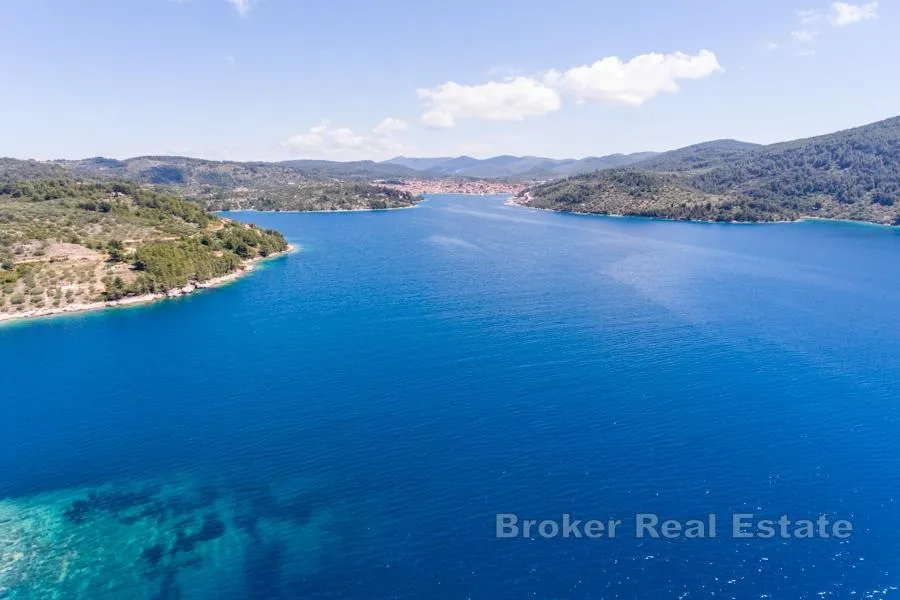 Građevinsko zemljište s pogledom na more - Korčula