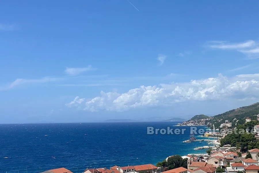 Građevinsko zemljište sa pogledom na more - Omiš