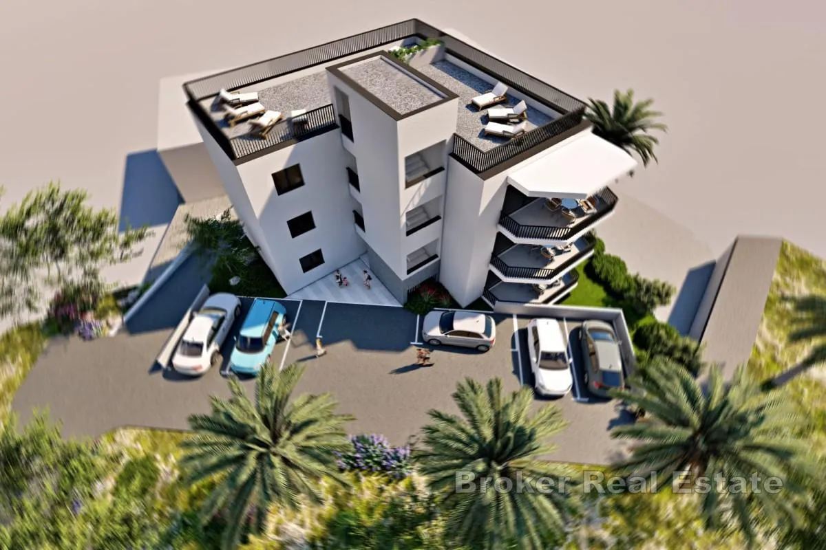 moderan dvosoban penthouse stan s pogledom na more - slika 10