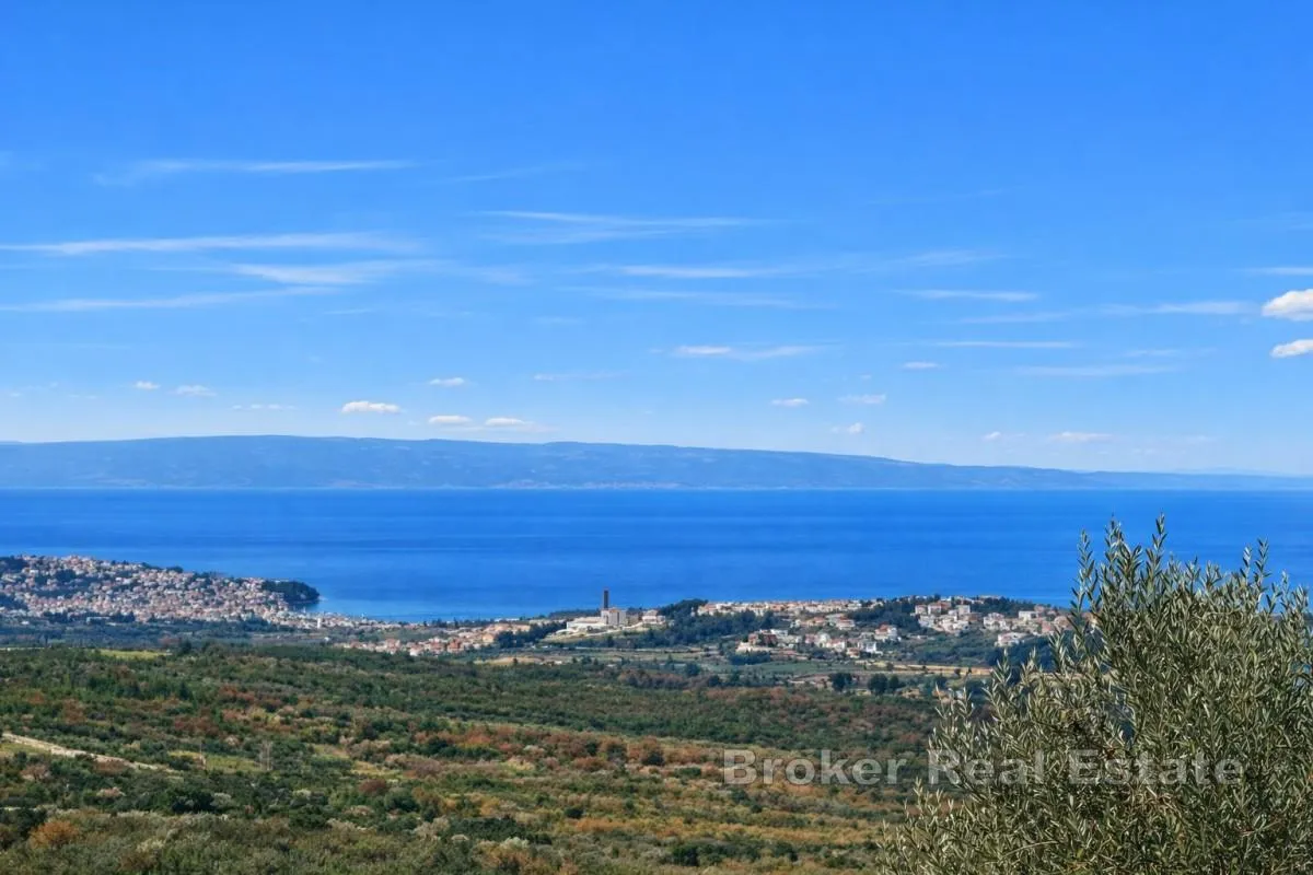 Građevinsko zemljište sa pogledom na more - Solin, Split area