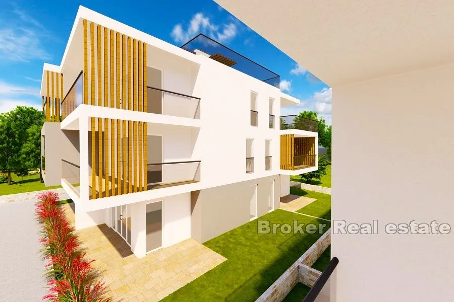 luksuzni novoizgrađeni apartmani uz more - slika 8