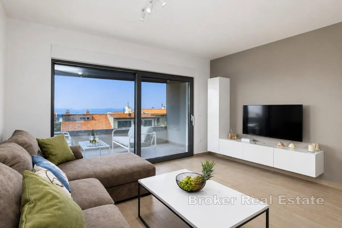 Moderni apartman s dvije spavaće sobe i pogledom na more - Makarska