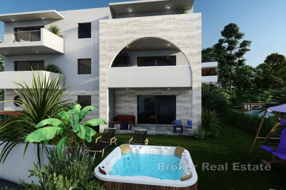 apartman u novogradnji na čiovu s pogledom na more - slika 6