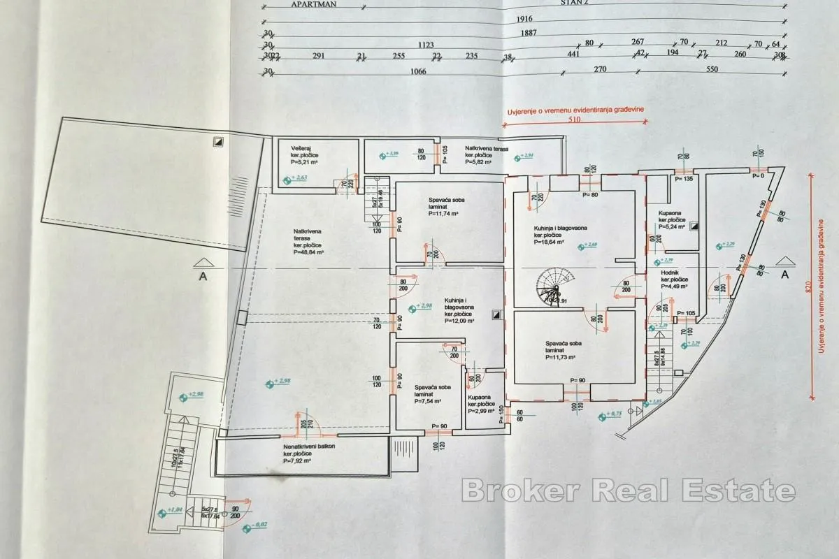 apartmanska kuća s tri jedinice u blizini mora - slika 8