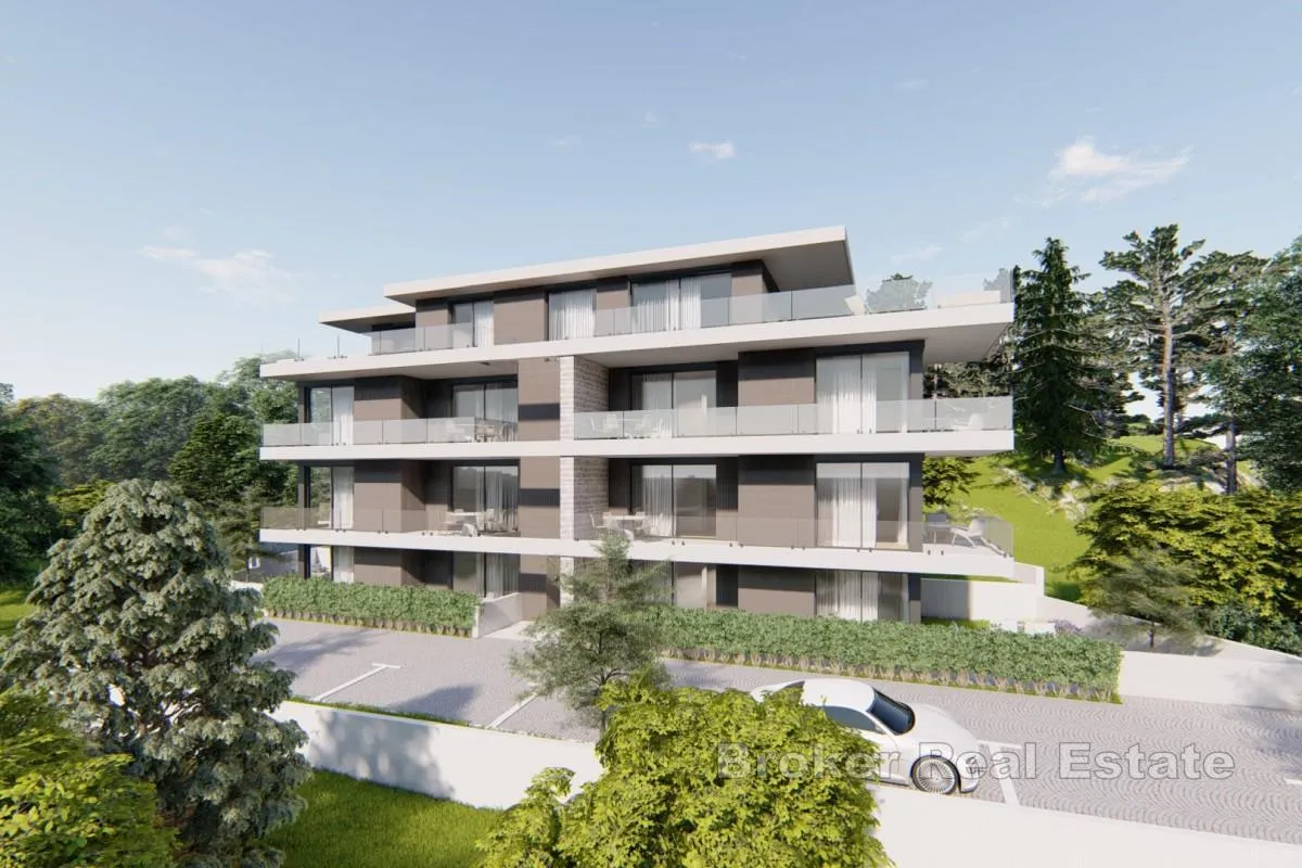 moderan dvosoban apartman u blizini plaže - slika 2