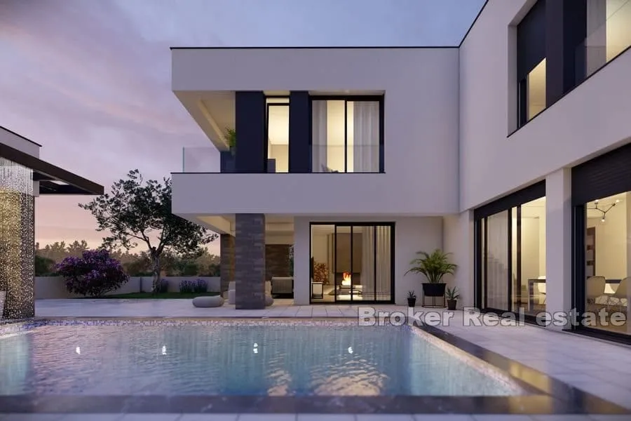 moderna kuća s bazenom - slika 8