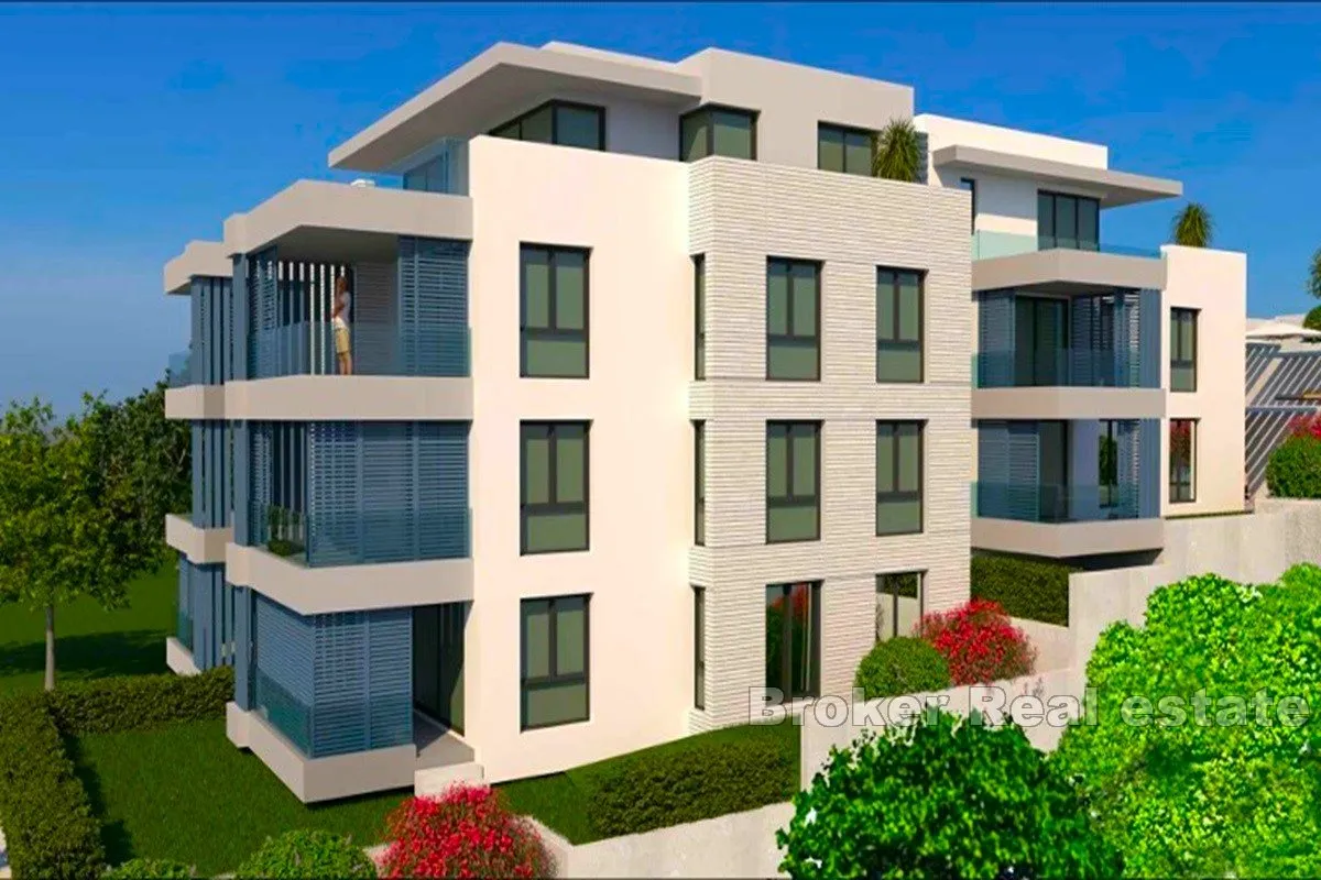 Novi apartmani s pogledom na more - Primošten