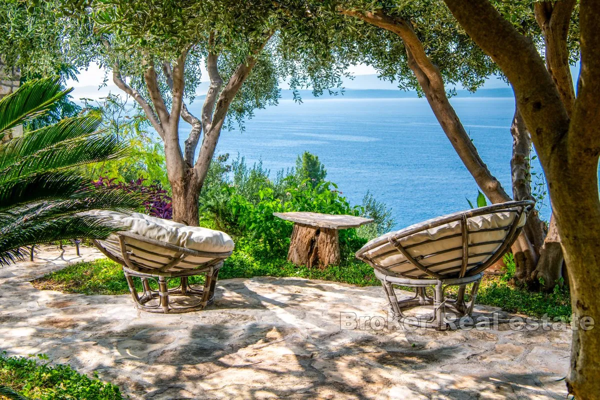 jedinstvena kamena vila na prestižnoj lokaciji s panoramskim pogledom na more - slika 6