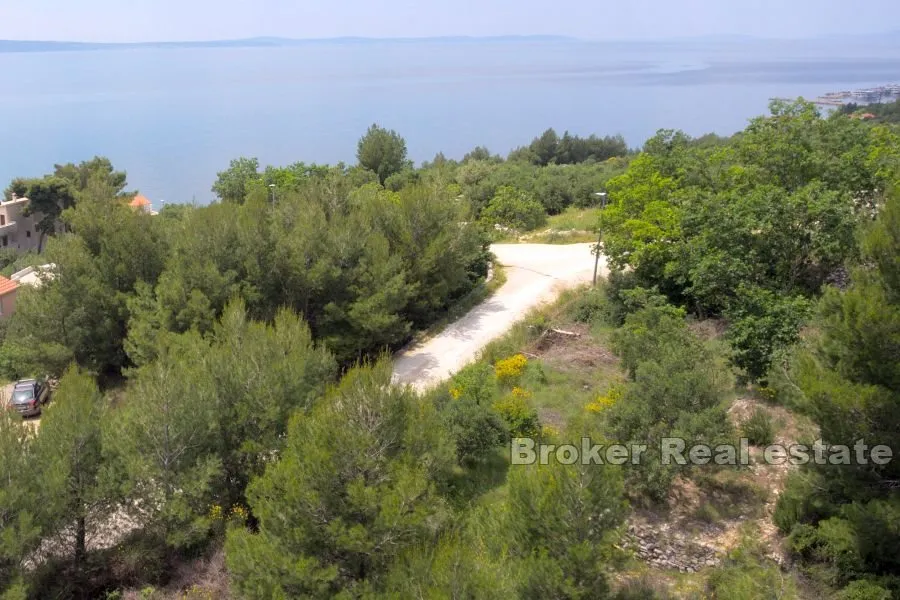 Zemljište sa pogledom na more - Omiš