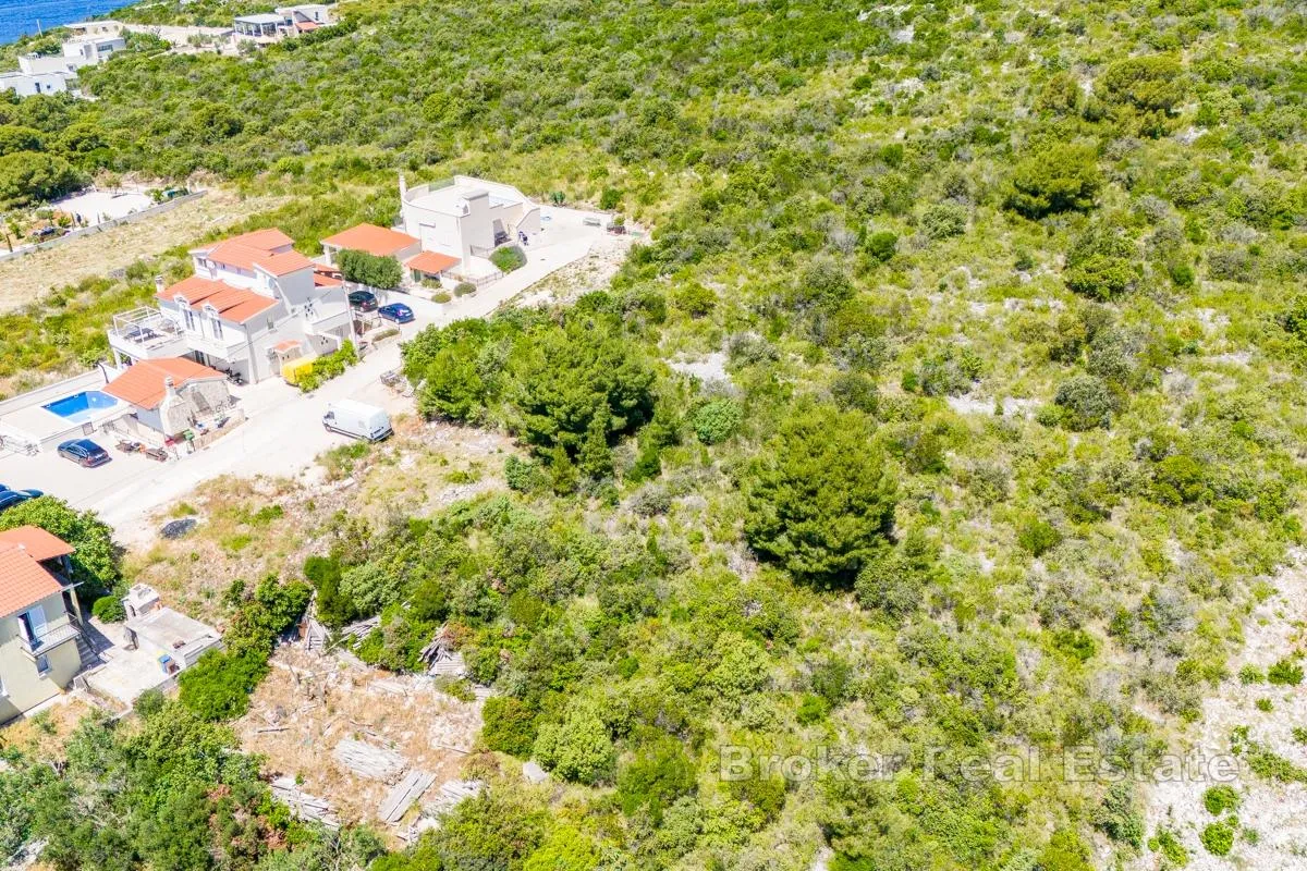 građevinsko zemljište s prekrasnim pogledom na more - slika 4