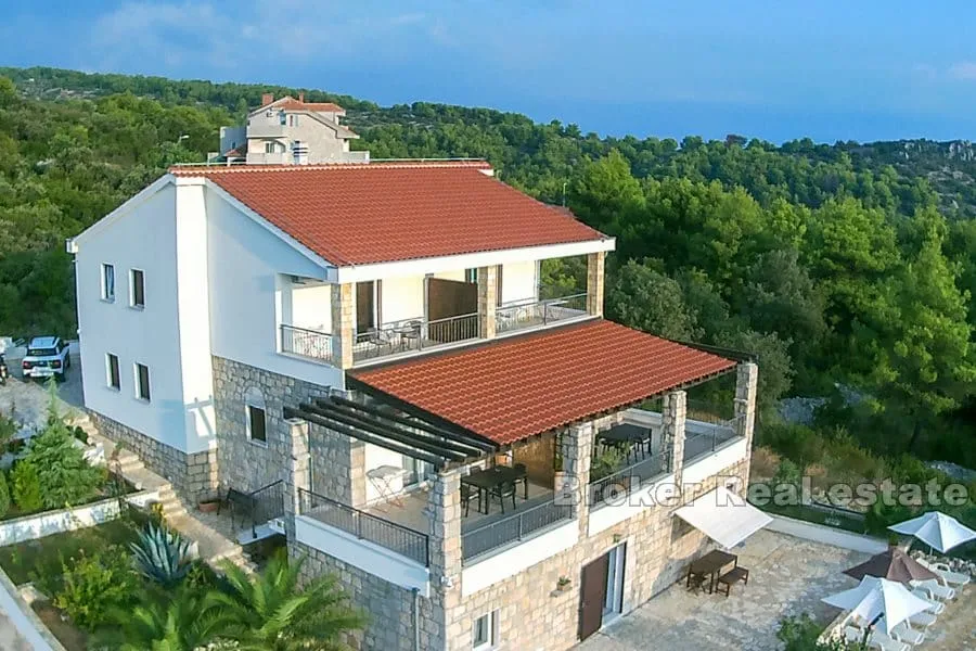 apartmanska kuća s pogledom na more - slika 4