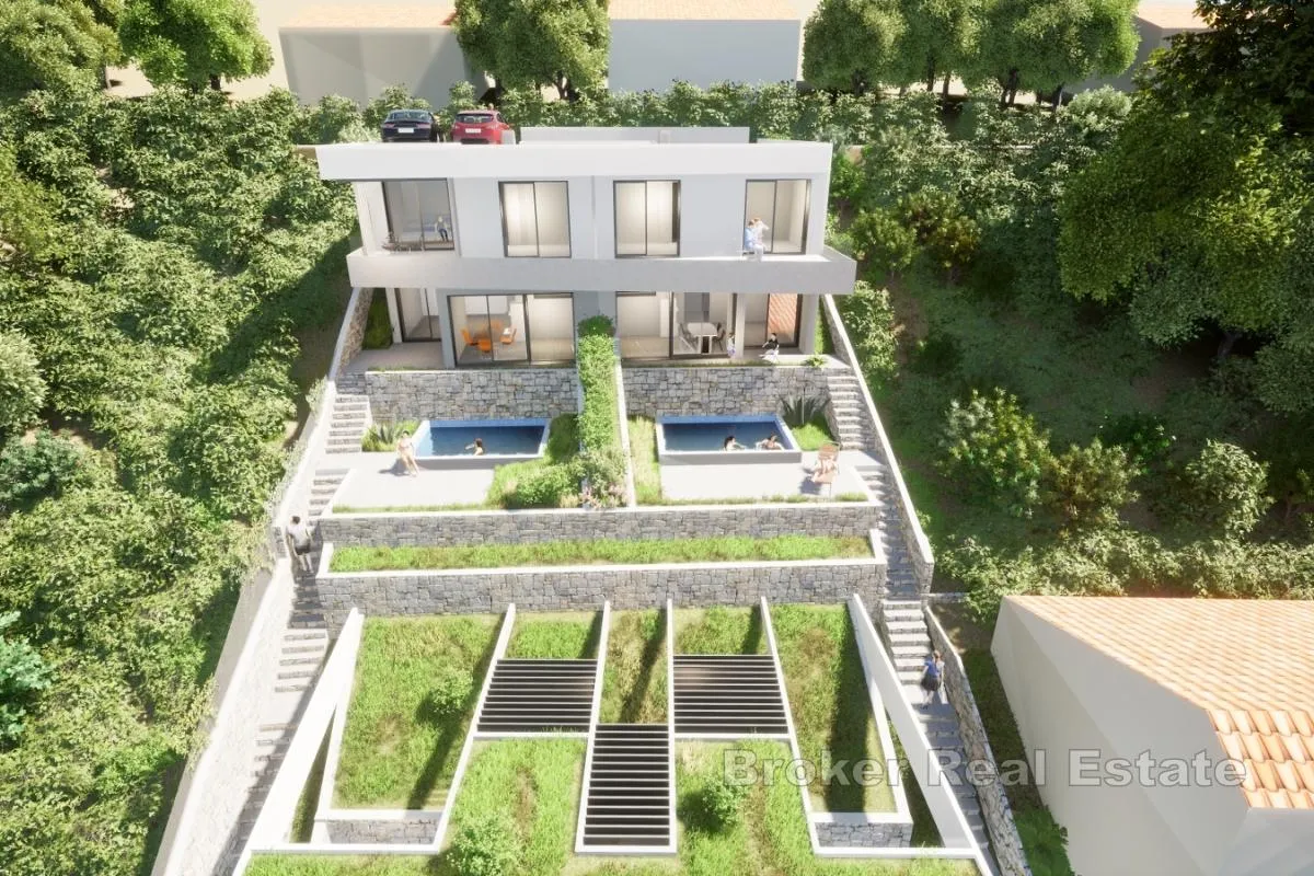 apartmanska kuća u drugom redu od mora - slika 14