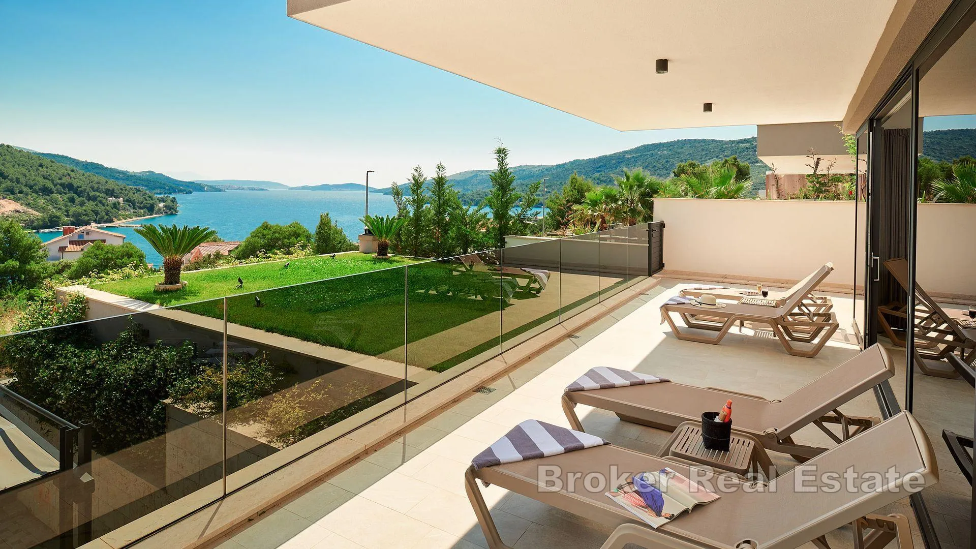 Luksuzne vile s panoramskim pogledom na more - Trogir