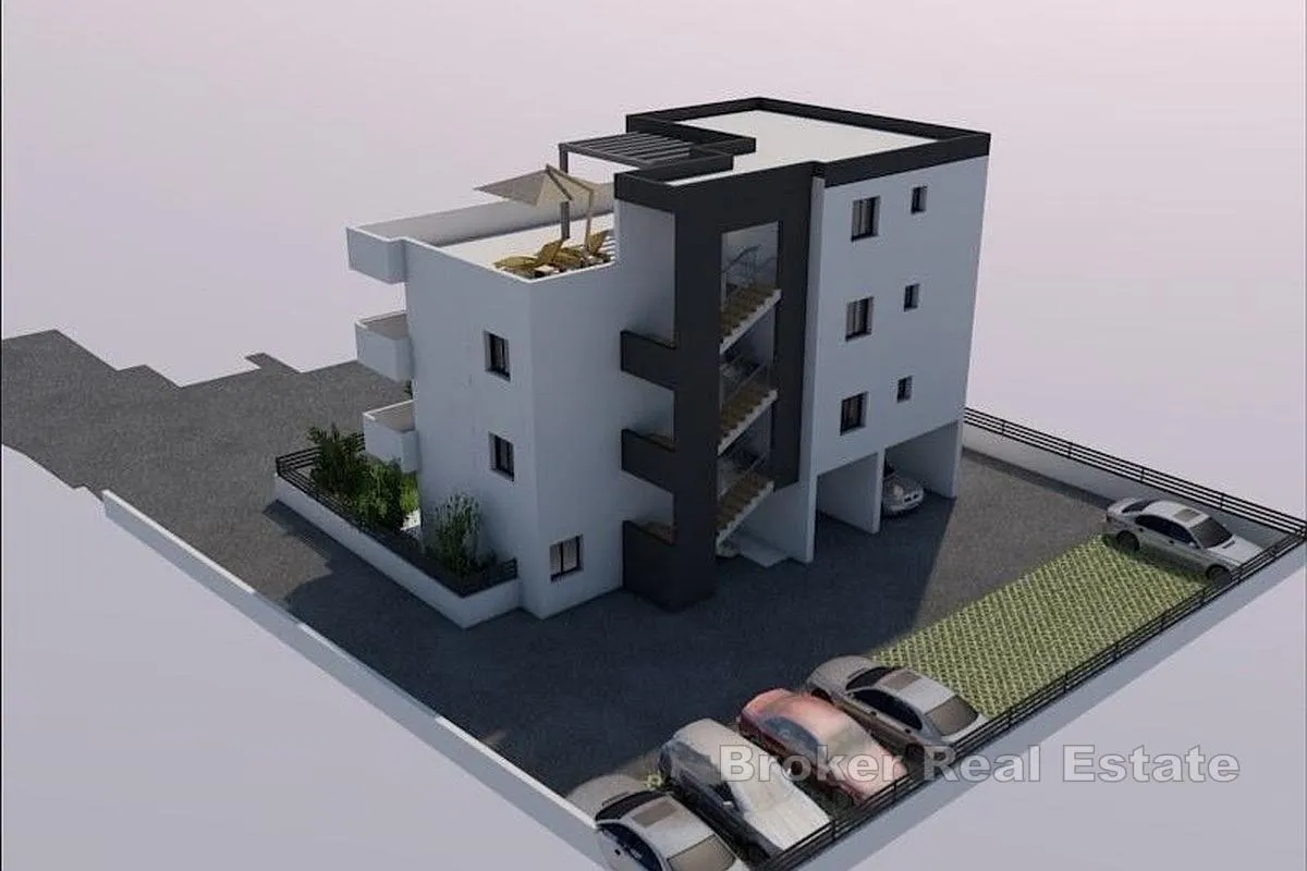elegantni novoizgrađeni apartman s pogledom na more - slika 4