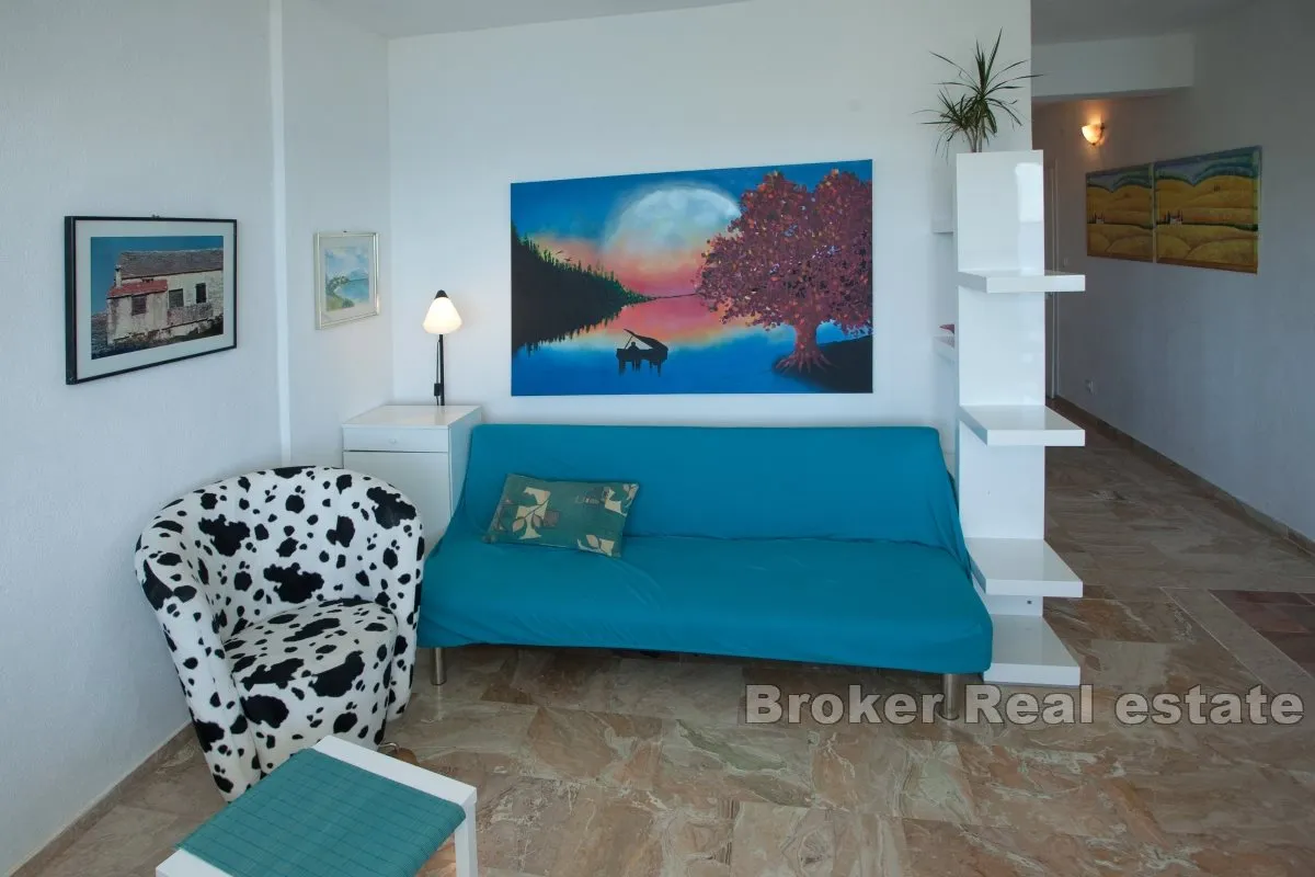 apartmanska kuća drugi red od mora s otvorenim pogledom na more - slika 3
