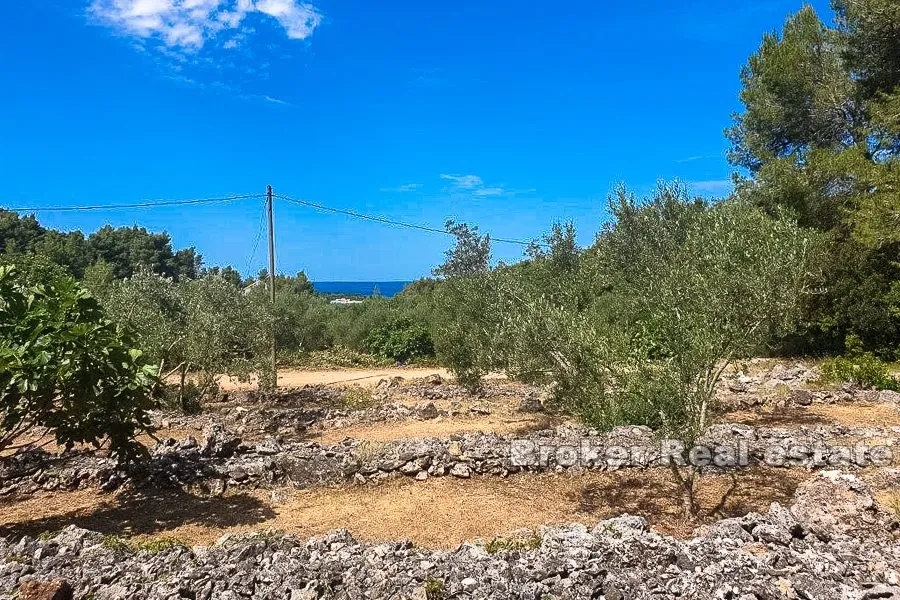 građevinsko zemljište s pogledom na more , na prodaju - slika 2