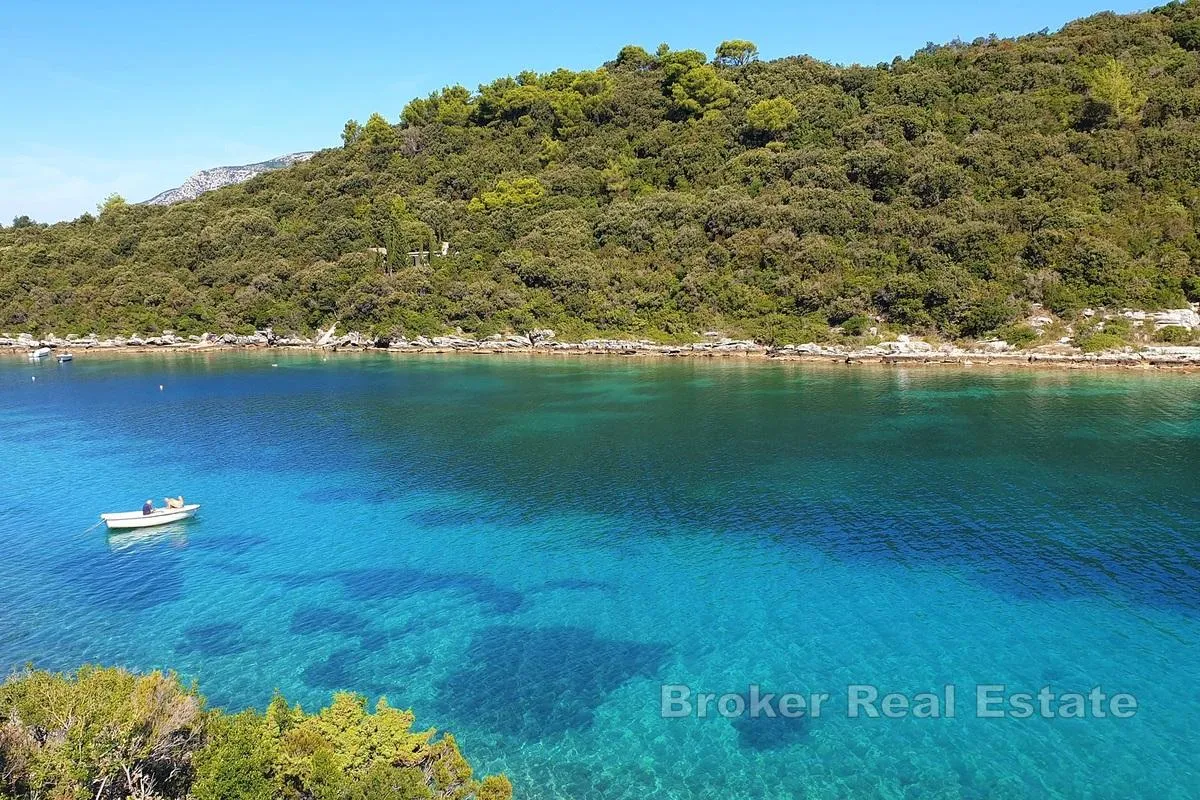 Građevinsko zemljište s pogledom na more - Korčula